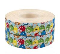 M and M Chocolate Ribbon 22mm x 2m Gift Wrap & Birthday Cake Decoration