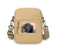 m Animal Chimpanzee Crossbody Bag Cell Phone Purses Handbag Shoulder Mini Bag