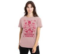 (M, as the picture) Black Panther Unisex Adult Be My Wakanda Forever T-shirt