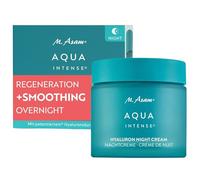 M. Asam Aqua Intense Night Cream (100 ml) - Hyaluronic Face Cream for Intensive Moisture, Fragrance-Free & Regenerating, Skincare with Silicon & Vegetable Oils for Smooth Skin
