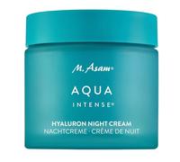 M. Asam AQUA INTENSE Hyaluronic Acid Night Cream (50ml) - Deep Hydration, Face Moisturiser for Overnight Skin Care, Anti-Aging Night Cream, Lightweight Formula