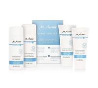 M. Asam CLEAR SKIN Set - refreshing Cleansing Gel (200ml), 4-in-1 Cleansing Tonic to help combat spots & blackheads (200ml), mattifying moisturizer 24h Effect Cream (100ml) & Cleansing Mask (100ml)