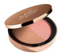 M. Asam Magic Finish Satin Blush Palette, Dark Honey and Nude Flush (4 g) - Blush with Satin Touch Texture & Hyaluron, Natural Make Up for a Fresh Complexion, Perfectly Blendable