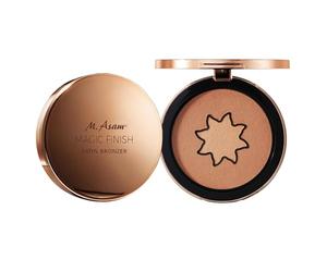 M. Asam MAGIC FINISH Satin Bronzer Gold & Hazel (0.22 oz) - 4-in-1 Powder Bronzer for Contour & Natural Glow, Creamy-soft Texture with Vitamin E, Vegan & Silicone-Free