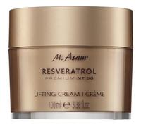 M. Asam Resveratrol Premium Lifting Cream (100 ml) - Anti-Aging Face Moisturiser, Resveratrol Day and Night Cream, Hydrating Skin Care with Peptides, Vegan Face Cream
