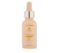 M. Asam SUN Drop Fluid SPF 50 (30ml) - Nourishing face sun protection serum with intensive protection against UVA & UVB radiation & skin ageing, nourishing aloe vera & hyaluronic acid, vegan face care