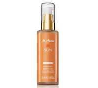 M. Asam SUN Shimmering Body Oil SPF 15 (50 ml) - Nourishing & moisturising body oil with SPF 15 & fine shimmer particles, skin care with grape seed oil, argan oil & vitamin E, sun oil