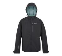 (M, Ash/Glacier) Regatta Mens Arana Waterproof Soft Shell Jacket