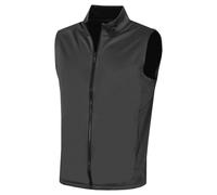 (M, Asphalt) Callaway Golf Mens High Gauge Moisture Wicking Thermal Vest Gilet