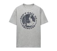 (M, Athletic Heather) Star Wars Womens/Ladies Don't Call Me Princess Leia Heather T-Shirt