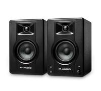 M-AUDIO BX3 3.5" Wired Studio Monitors Pair | Compact Wired Desktop Speakers for Recording, Mixing and Multimedia, Music Production Software Suite Included