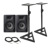 M-Audio BX5-D3 Monitor Pair with Stands & Cables