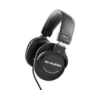 M-AUDIO HDH40 - Over Ear Studio Headphones with Closed Back Design, Flexible Headband and 2.7m Cable for Studio Monitoring, Podcasting and Recording