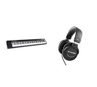 M-AUDIO Keystation 88 MK3 MIDI Controller Bundle with Headphones for Studio Recording, Music Production, Podcasting, Streaming