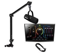 M-AUDIO M-GAME DUAL and Shure MV7X Streaming Bundle
