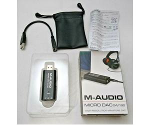M-AUDIO Micro DAC 24/192 hi-res Portable Digital-to-Analog Converter from JAPAN