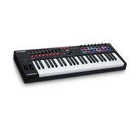 M-AUDIO Oxygen Pro 49 Key USB MIDI Keyboard Controller With Beat Pads, MIDI-assignable Knobs, Buttons and Faders, and Native Instruments Sound Package (NKS Integration)