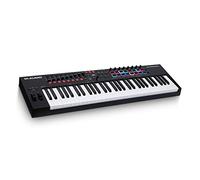 M-AUDIO Oxygen Pro 61-61 Key USB MIDI Keyboard Controller With Beat Pads, MIDI-assignable Knobs, Buttons and Faders and Native Instruments Sound Package (NKS Integration)