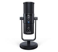 M-AUDIO Uber Mic - USB Condenser Gaming Microphone for PC, Streaming, Podcast, Studio Recording with 4 Polar Patterns, Mute Button, Headphone Out