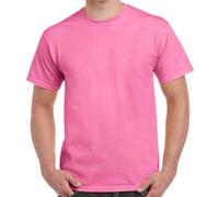 (M, Azalea) Gildan Adults Unisex Heavy Cotton T Shirt