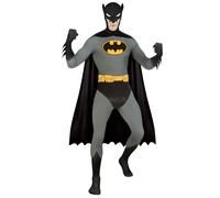 (M) Batman 2nd Skin Black Jumpsuit Costume Adult
