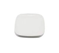 M&BGWPP Melamine Square Plates for Party, Set of 4 for Restaurant Indoor or outdor Picnic Camping. (White) D8505