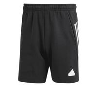 (M, Black) Adidas Mens Future Icons 3 Stripes Shorts