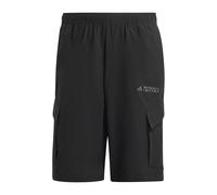 (M, Black) Adidas Mens Terrex Polyamide Cargo Shorts