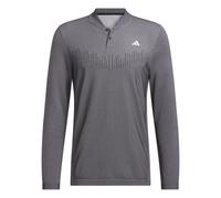 (M, Black) Adidas Mens Ultimate365 Tour PrimeKnit Polo Shirt