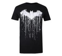(M, Black) Batman Mens Paint T-Shirt