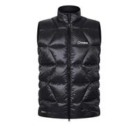 (M, Black) Berghaus Mens 2026 Explorer Down Water Resistant Pertex Quantum Insulated Gilet