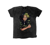 Billie Eilish - Anime Billie Dip-Dye - T-Shirt M