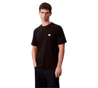 (M, Black) Calvin Klein Mens Badge Waffle T-Shirt