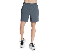 (M, Black/Charcoal) Skechers Mens Premier Shorts