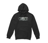 (M, Black) Creed Unisex Adult Logo Hoodie