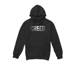 (M, Black) Creed Unisex Adult Logo Hoodie