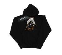 (M, Black) DC Comics Mens Batman Arkham Knight Halloween Moon Hoodie