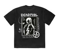 Deadpool Merc With A Mouth Max Effort T Shirt Marvel Black M
