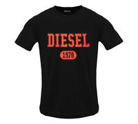 (M, Black) Diesel Mens Caviar Logo T-Shirt