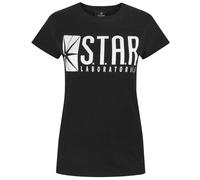 (M, Black) Flash TV Womens/Ladies STAR Laboratories T-Shirt