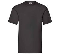 (M, Black) Fruit Of The Loom Mens Valueweight T-Shirt