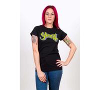 (M, Black) Ghost Womens/Ladies Keyline Logo Skinny T-Shirt