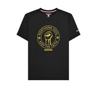 (M, Black/Gold) Lambretta Mens Northern Soul T-Shirt