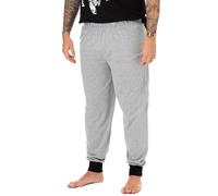 (M, Black/Grey) Marvel Mens Superhero Pyjama Set