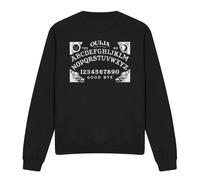 (M, Black) Hasbro Unisex Adult Ouija Board Sweatshirt