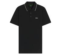 (M, Black) Hugo Boss Mens 2026 Birdie Paule Moisture Wicking Golf Polo Shirt
