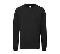 (M, Black) Mantis Unisex Adult Essential Heavy Long-Sleeved T-Shirt