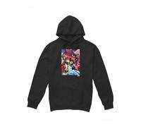 (M, Black) Marvel Mens X-Men Team Defend Hoodie