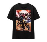 (M, black) Marvel Unisex Adult X-men Team Attack T-shirt