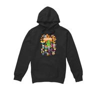 (M, Black) Nickelodeon Mens Splat Group Hoodie
